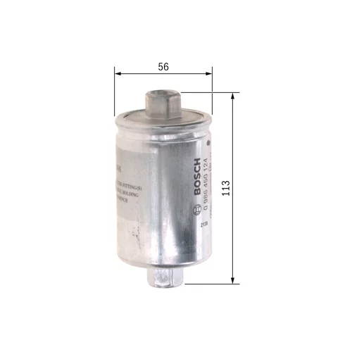 Palivový filter 0 986 450 124 /BOSCH/ - obr. 4