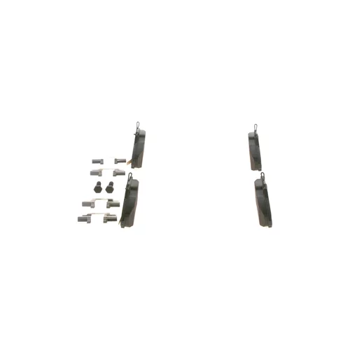Sada brzdových platničiek kotúčovej brzdy 0 986 494 262 /BOSCH/ - obr. 1