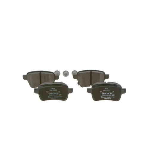 Sada brzdových platničiek kotúčovej brzdy 0 986 494 825 /BOSCH/ - obr. 2