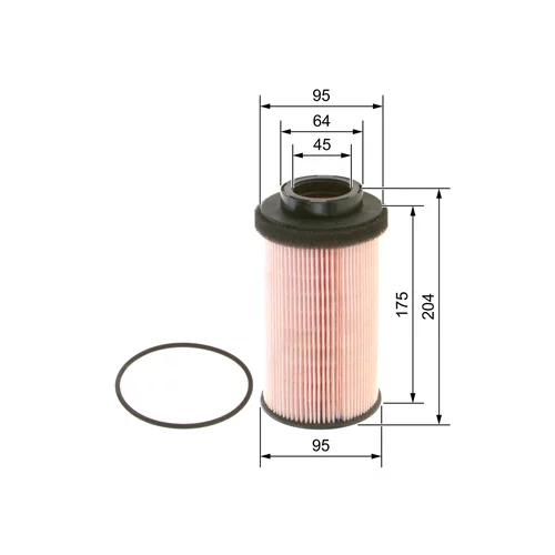 Palivový filter 1 457 429 655 /BOSCH/ - obr. 4
