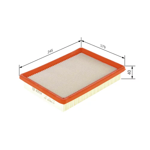 Vzduchový filter 1 457 433 253 /BOSCH/ - obr. 4