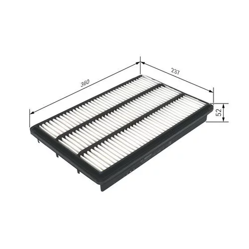 Vzduchový filter 1 457 433 339 /BOSCH/ - obr. 4