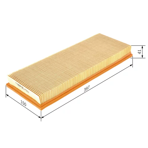 Vzduchový filter 1 457 433 609 /BOSCH/ - obr. 4
