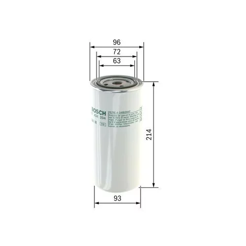 Palivový filter 1 457 434 294 /BOSCH/ - obr. 4