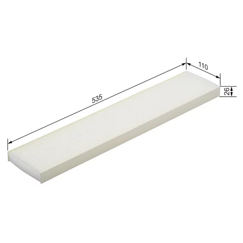 Filter vnútorného priestoru 1 987 432 028 /BOSCH/ - obr. 4