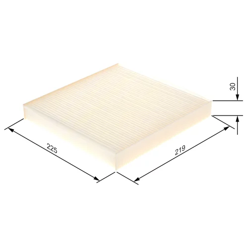 Filter vnútorného priestoru 1 987 432 083 /BOSCH/ - obr. 4