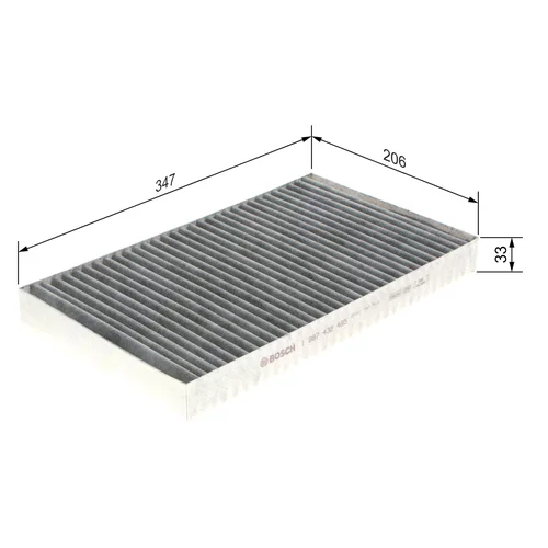 Filter vnútorného priestoru 1 987 432 495 /BOSCH/ - obr. 4