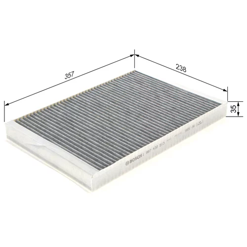 Filter vnútorného priestoru 1 987 432 513 /BOSCH/ - obr. 4