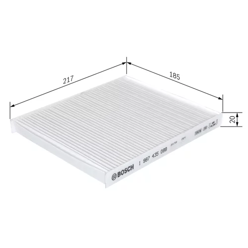 Filter vnútorného priestoru 1 987 435 088 /BOSCH/ - obr. 4
