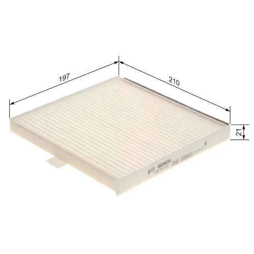 Filter vnútorného priestoru 1 987 435 127 /BOSCH/ - obr. 4