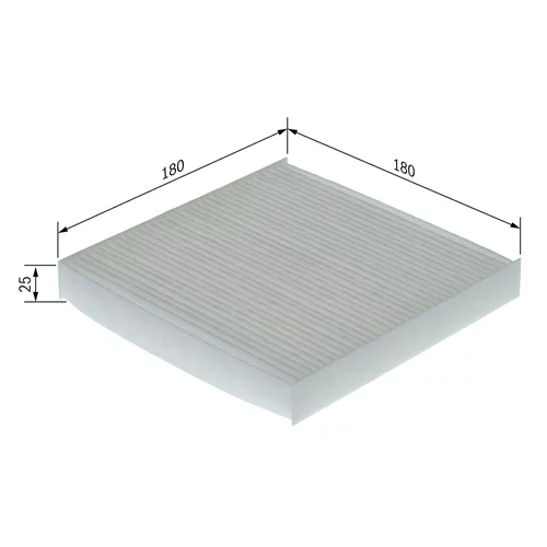Filter vnútorného priestoru 1 987 435 153 /BOSCH/ - obr. 4