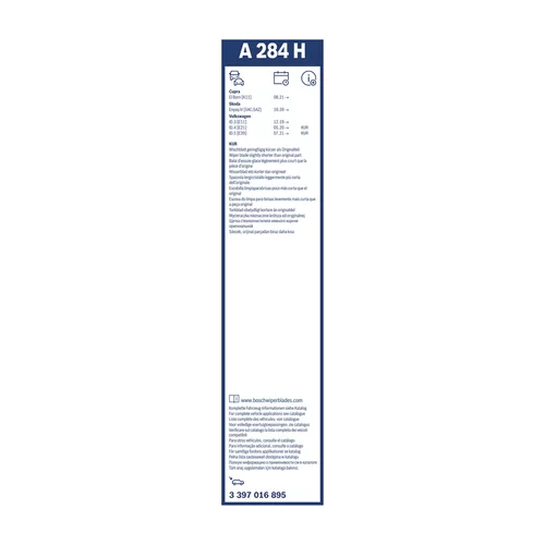 Stieracia lišta 3 397 016 895 /BOSCH/ - obr. 7