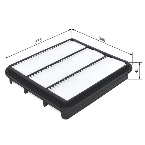 Vzduchový filter F 026 400 546 /BOSCH/ - obr. 4
