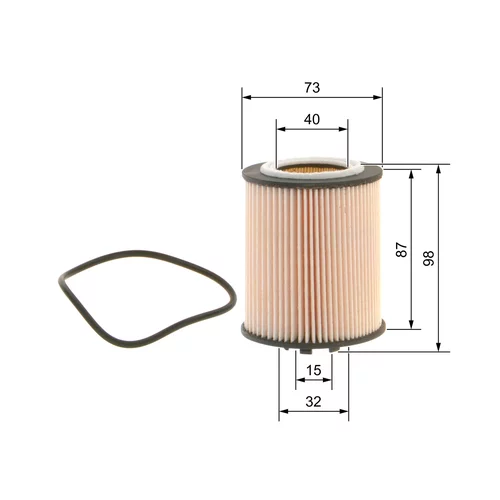 Palivový filter F 026 402 237 /BOSCH/ - obr. 4