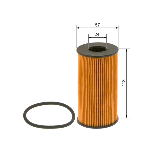 Olejový filter F 026 407 088 /BOSCH/ - obr. 4