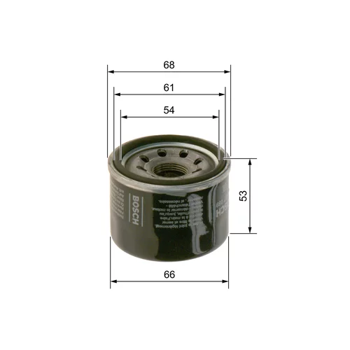 Olejový filter F 026 407 089 /BOSCH/ - obr. 6
