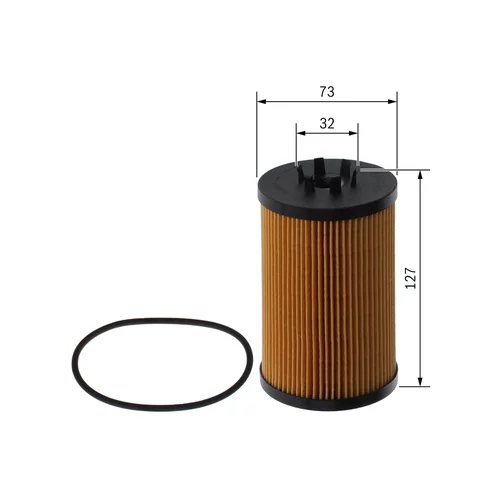 Olejový filter F 026 407 341 /BOSCH/ - obr. 4