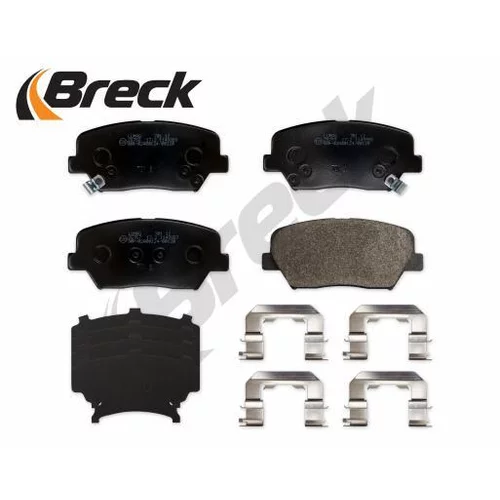 Sada brzdových platničiek kotúčovej brzdy 25757 00 701 00 /BRECK/ - obr. 1