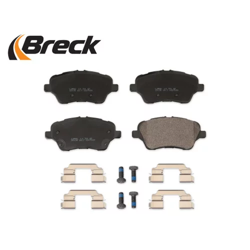 Sada brzdových platničiek kotúčovej brzdy 25134 00 701 00 /BRECK/ - obr. 2