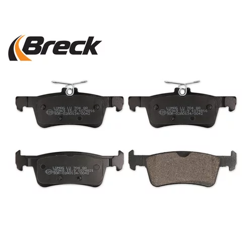 Sada brzdových platničiek kotúčovej brzdy 25968 00 704 00 /BRECK/ - obr. 2