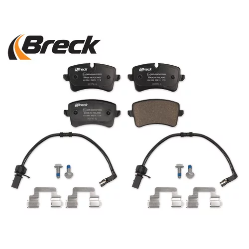 Sada brzdových platničiek kotúčovej brzdy 25214 00 554 00 /BRECK/ - obr. 2