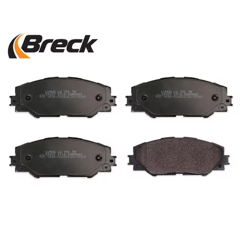 Sada brzdových platničiek kotúčovej brzdy 24337 00 701 00 /BRECK/ - obr. 2