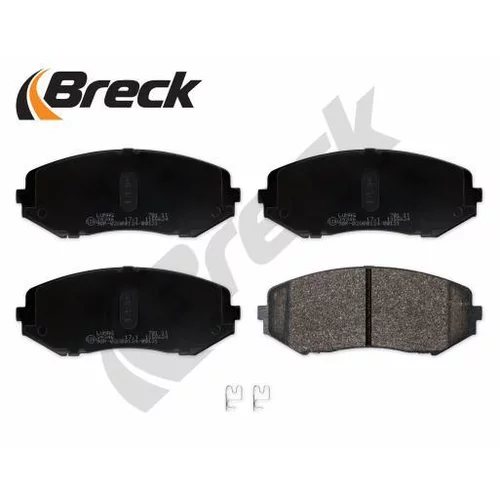 Sada brzdových platničiek kotúčovej brzdy 24346 00 701 00 /BRECK/ - obr. 1
