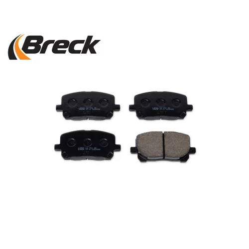 Sada brzdových platničiek kotúčovej brzdy 23836 00 701 00 /BRECK/ - obr. 2