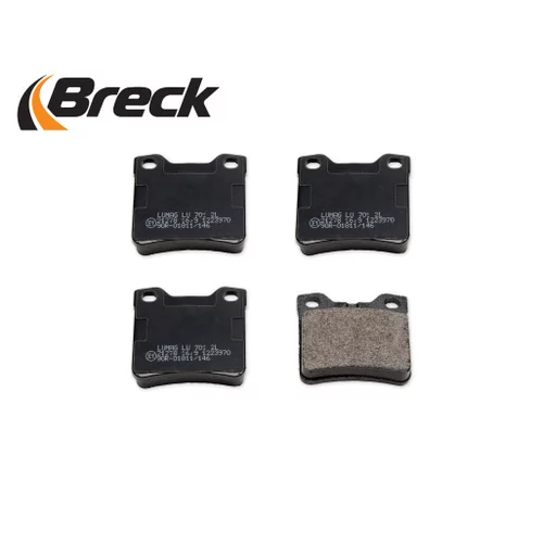 Sada brzdových platničiek kotúčovej brzdy 21278 10 701 00 /BRECK/ - obr. 2