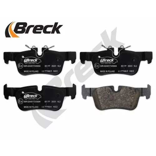Sada brzdových platničiek kotúčovej brzdy 25331 00 651 00 /BRECK/ - obr. 2