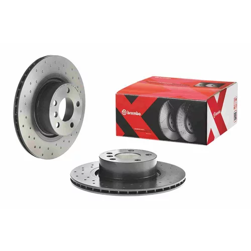 Brzdový kotúč 09.B569.1X /BREMBO/ - obr. 1