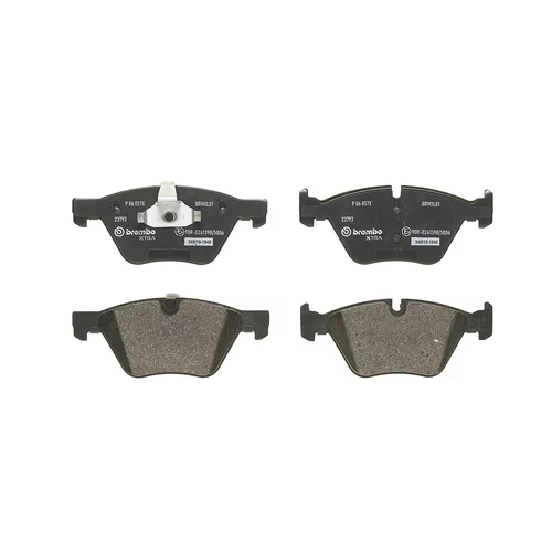Sada brzdových platničiek kotúčovej brzdy P 06 057X /BREMBO/ - obr. 1