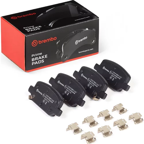 Sada brzdových platničiek kotúčovej brzdy BREMBO P 09 037