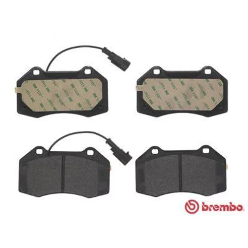 Sada brzdových platničiek kotúčovej brzdy P 23 162 /BREMBO/ - obr. 1