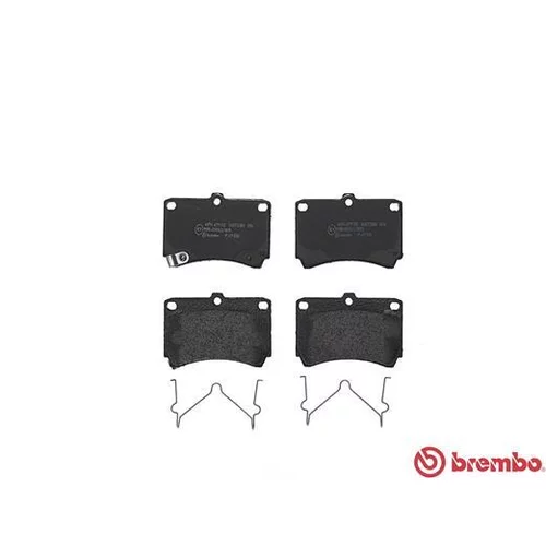 Sada brzdových platničiek kotúčovej brzdy P 49 016 /BREMBO/ - obr. 1