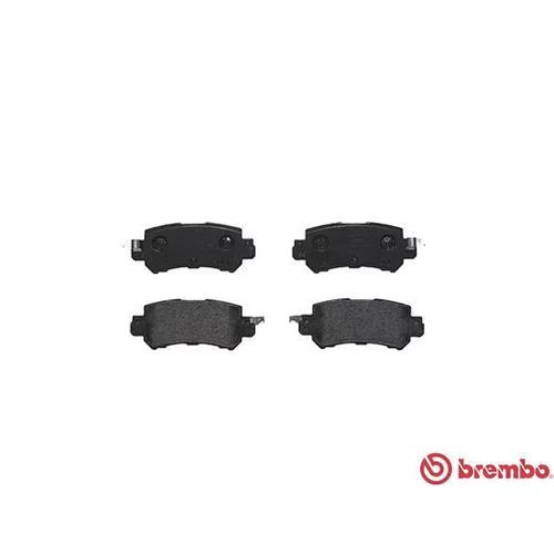 Sada brzdových platničiek kotúčovej brzdy P 49 047X /BREMBO/ - obr. 1