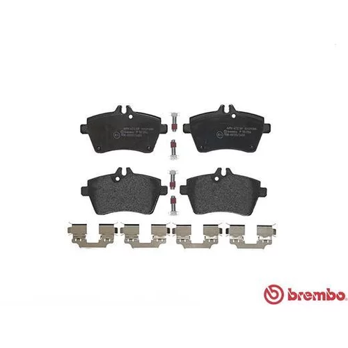 Sada brzdových platničiek kotúčovej brzdy P 50 054 /BREMBO/ - obr. 1