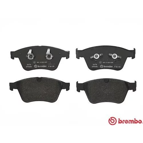 Sada brzdových platničiek kotúčovej brzdy P 50 105 /BREMBO/ - obr. 1