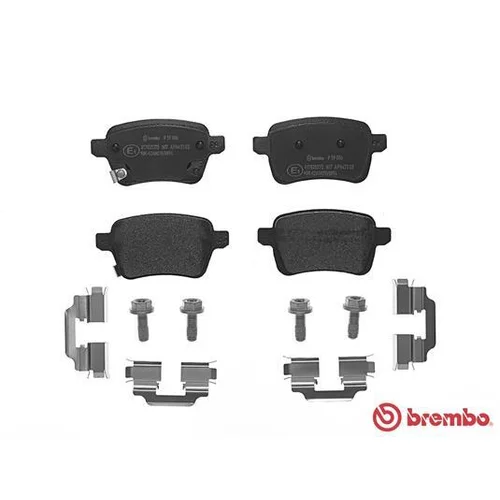 Sada brzdových platničiek kotúčovej brzdy P 59 086 /BREMBO/ - obr. 1
