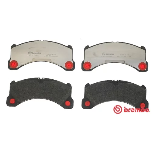 Sada brzdových platničiek kotúčovej brzdy P 65 033 /BREMBO/ - obr. 1