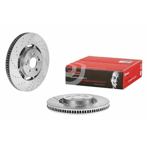 Brzdový kotúč 09.D411.33 /BREMBO/ - obr. 1
