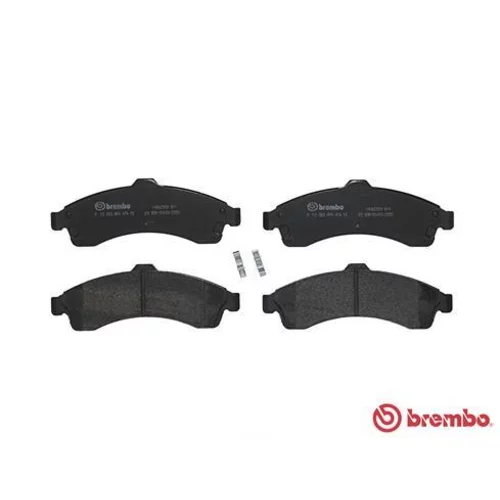 Sada brzdových platničiek kotúčovej brzdy P 10 009 /BREMBO/ - obr. 1