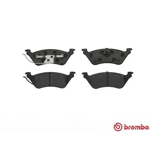 Sada brzdových platničiek kotúčovej brzdy P 11 014 /BREMBO/ - obr. 1