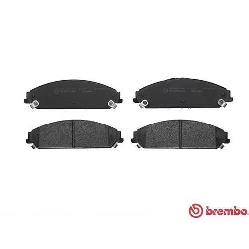 Sada brzdových platničiek kotúčovej brzdy P 11 017 /BREMBO/ - obr. 1