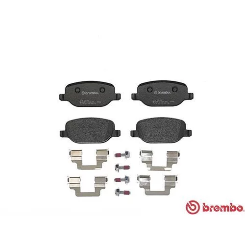 Sada brzdových platničiek kotúčovej brzdy P 23 089 /BREMBO/ - obr. 1