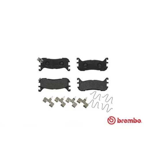 Sada brzdových platničiek kotúčovej brzdy P 49 021 /BREMBO/ - obr. 1