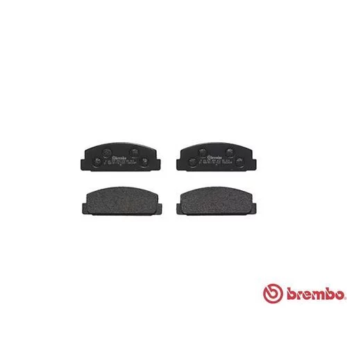 Sada brzdových platničiek kotúčovej brzdy P 49 037 /BREMBO/ - obr. 1