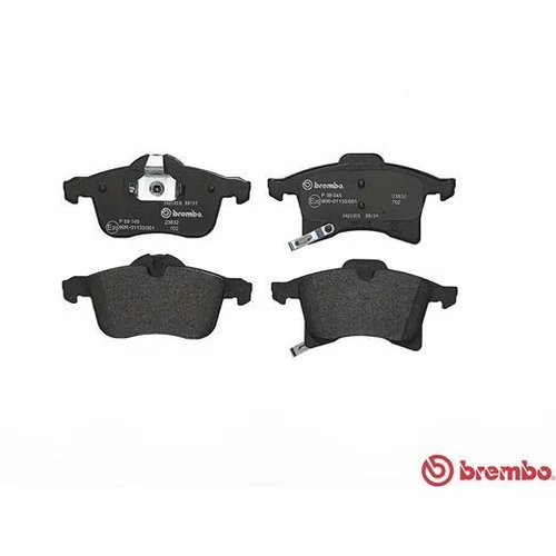Sada brzdových platničiek kotúčovej brzdy P 59 045 /BREMBO/ - obr. 1