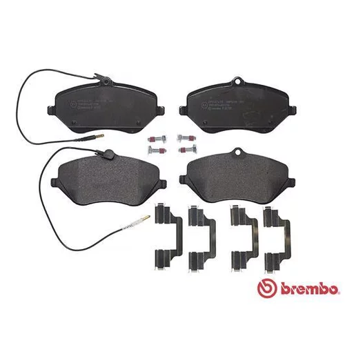 Sada brzdových platničiek kotúčovej brzdy P 61 119 /BREMBO/ - obr. 1
