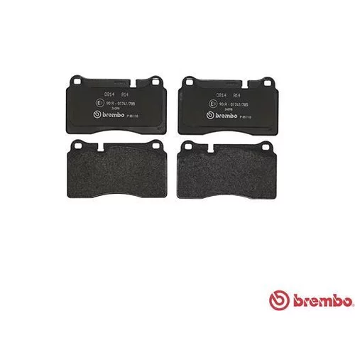 Sada brzdových platničiek kotúčovej brzdy P 85 110 /BREMBO/ - obr. 1